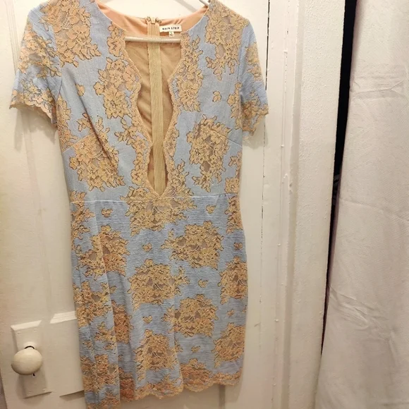 Deep V Body Con mini dress - Picture 5 of 6